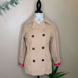 GAP ~ Corduroy Peacoat